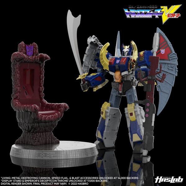 First Color Image Of HasLab Transformers Generations Deathsaurus  (1 of 10)